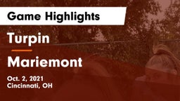 Turpin  vs Mariemont  Game Highlights - Oct. 2, 2021