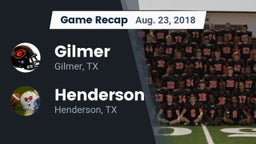 Recap: Gilmer  vs. Henderson  2018