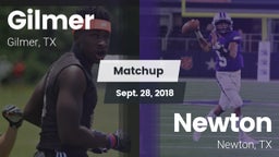 Matchup: Gilmer  vs. Newton  2018