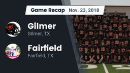 Recap: Gilmer  vs. Fairfield  2018