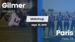 Matchup: Gilmer  vs. Paris  2019