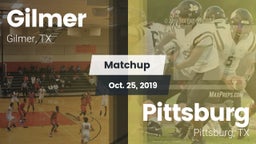 Matchup: Gilmer  vs. Pittsburg  2019