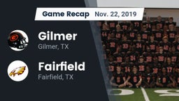 Recap: Gilmer  vs. Fairfield  2019
