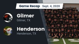 Recap: Gilmer  vs. Henderson  2020