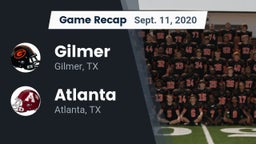 Recap: Gilmer  vs. Atlanta  2020