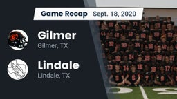 Recap: Gilmer  vs. Lindale  2020
