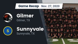 Recap: Gilmer  vs. Sunnyvale  2020