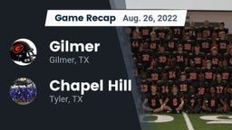 Recap: Gilmer  vs. Chapel Hill  2022