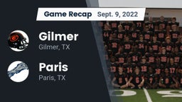 Recap: Gilmer  vs. Paris  2022
