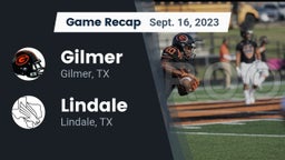 Recap: Gilmer  vs. Lindale  2023