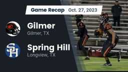 Recap: Gilmer  vs. Spring Hill  2023