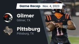 Recap: Gilmer  vs. Pittsburg  2023