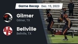 Recap: Gilmer  vs. Bellville  2023