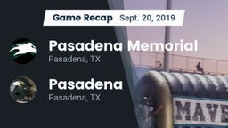 Recap: Pasadena Memorial  vs. Pasadena  2019