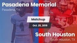 Matchup: Pasadena Memorial vs. South Houston  2019
