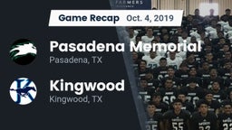 Recap: Pasadena Memorial  vs. Kingwood  2019