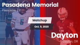 Matchup: Pasadena Memorial vs. Dayton  2020