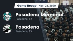 Recap: Pasadena Memorial  vs. Pasadena  2020