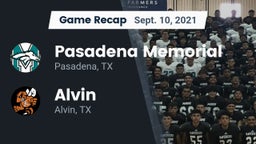 Recap: Pasadena Memorial  vs. Alvin  2021