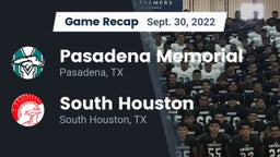 Recap: Pasadena Memorial  vs. South Houston  2022