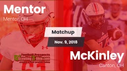 Matchup: Mentor  vs. McKinley  2018