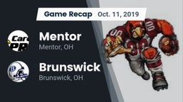 Recap: Mentor  vs. Brunswick  2019