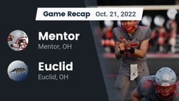 Recap: Mentor  vs. Euclid  2022