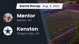 Recap: Mentor  vs. Kenston  2023