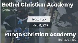 Matchup: Bethel Christian vs. Pungo Christian Academy 2019