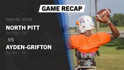 Recap: North Pitt  vs. Ayden-Grifton  2016