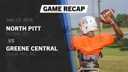 Recap: North Pitt  vs. Greene Central  2016