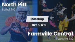 Matchup: North Pitt High vs. Farmville Central  2016