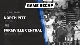Recap: North Pitt  vs. Farmville Central  2016