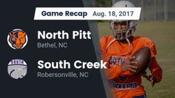 Recap: North Pitt  vs. South Creek  2017