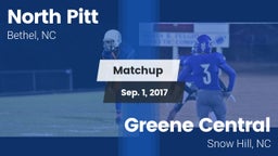 Matchup: North Pitt High vs. Greene Central  2017