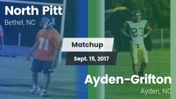 Matchup: North Pitt High vs. Ayden-Grifton  2017