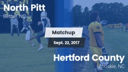 Matchup: North Pitt High vs. Hertford County  2017