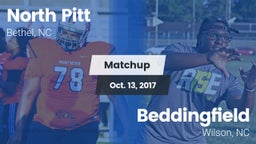 Matchup: North Pitt High vs. Beddingfield  2017