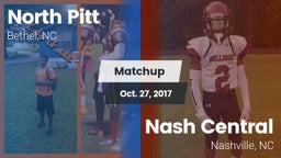 Matchup: North Pitt High vs. Nash Central  2017
