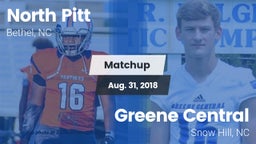 Matchup: North Pitt High vs. Greene Central  2018