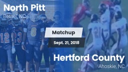 Matchup: North Pitt High vs. Hertford County  2018