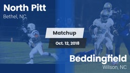 Matchup: North Pitt High vs. Beddingfield  2018