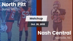 Matchup: North Pitt High vs. Nash Central  2018