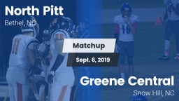 Matchup: North Pitt High vs. Greene Central  2019