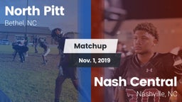 Matchup: North Pitt High vs. Nash Central  2019