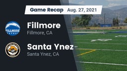 Recap: Fillmore  vs. Santa Ynez  2021