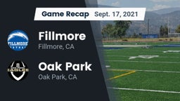 Recap: Fillmore  vs. Oak Park  2021