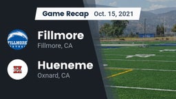 Recap: Fillmore  vs. Hueneme  2021