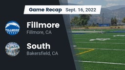 Recap: Fillmore  vs. South  2022