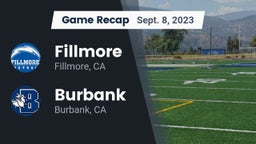 Recap: Fillmore  vs. Burbank  2023